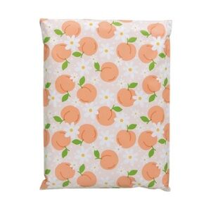 15 Peach and Floral Print Poly Mailers Shipping Supplies Sealing and Waterproof